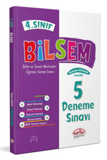 4.Sınıf Bilsem Tamamı Çözümlü 5 Fasikül Deneme Sınavı 