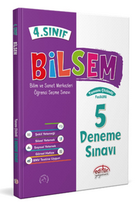 4.Sınıf Bilsem Tamamı Çözümlü 5 Fasikül Deneme Sınavı 