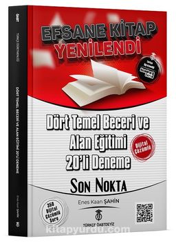 ÖABT Türkçe Dört Temel Beceri ve Alan Eğitimi 20 Deneme Dijital Çözümlü