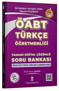 ÖABT Türkçe Öğretmenliği Soru Bankası Çözümlü (Mor Kitap)