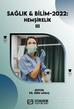 Sağlık - Bilim 2022: Hemşirelik-III