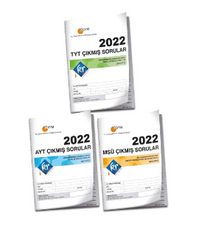 2022 TYT – AYT - MSÜ Çıkmış Sorular Tıpkı Basım Kitapçığı