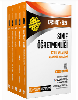 2023 KPSS ÖABT Sınıf Öğretmenliği Konu Anlatımlı