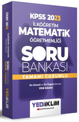 2023 ÖABT İlköğretim Matematik Öğretmenliği Tamamı Çözümlü Soru Bankası 