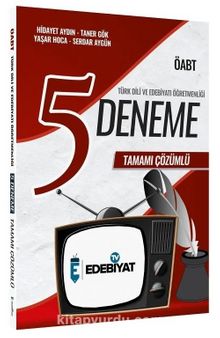 ÖABT Türk Dili Edebiyatı 5 Deneme Çözümlü 