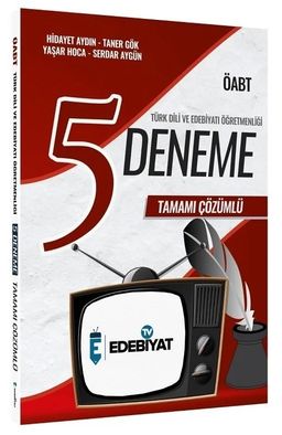 ÖABT Türk Dili Edebiyatı 5 Deneme Çözümlü 