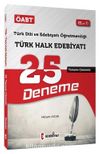 ÖABT Türk Dili Edebiyatı Türk Halk Edebiyatı 25 Deneme