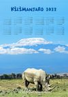 2023 Takvimli Poster - Yüksekler - Kilimanjaro