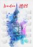 2023 Takvimli Poster - Şehirler - London Big Ben