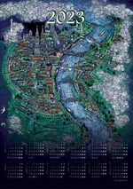 2023 Takvimli Poster - Minyatürler - Nusret Çolpan Köln