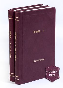 Diriliş (2 Cilt Takım) (Hakiki Deri, Ciltli, İplik Dikişli) 