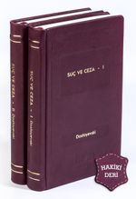 Suç ve Ceza (2 Cilt Takım) (Hakiki Deri, Ciltli, İplik Dikişli) 