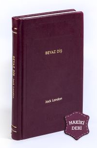 Beyaz Diş (Hakiki Deri, Ciltli, İplik Dikişli)