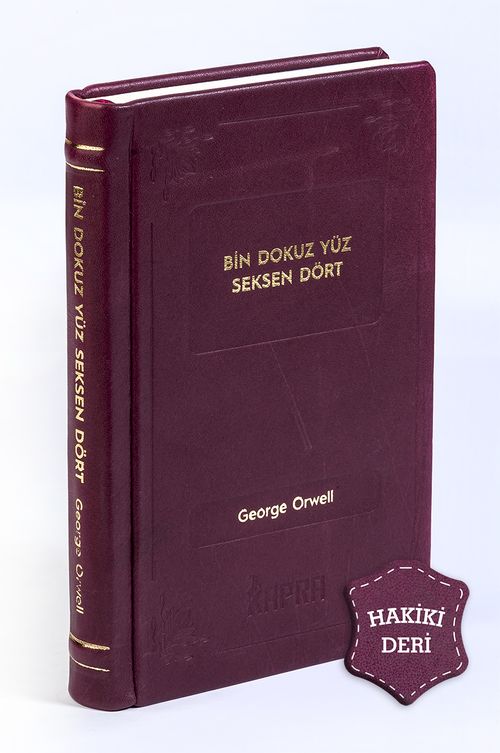 Bin Dokuz Yüz Seksen Dört 1984 (Hakiki Deri, Ciltli, İplik Dikişli)