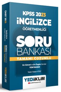 2023 ÖABT İngilizce Öğretmenliği Tamamı Çözümlü Soru Bankası 