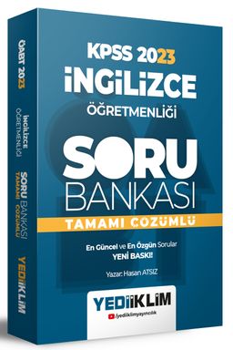 2023 ÖABT İngilizce Öğretmenliği Tamamı Çözümlü Soru Bankası 