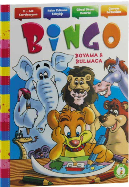 Bingo Boyama ve Bulmaca Kitabı