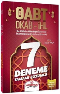 ÖABT Din Kültürü ve Ahlak Bilgisi Öğretmenliği 7 Deneme Tamamı Çözümlü