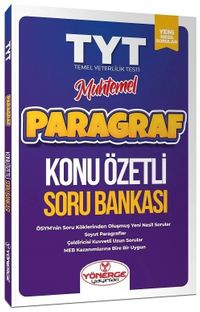YKS TYT Muhtemel Paragraf Konu Özetli Soru Bankası