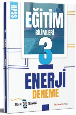 KPSS Eğitim Bilimleri Enerji 3 Deneme Dijital Çözümlü