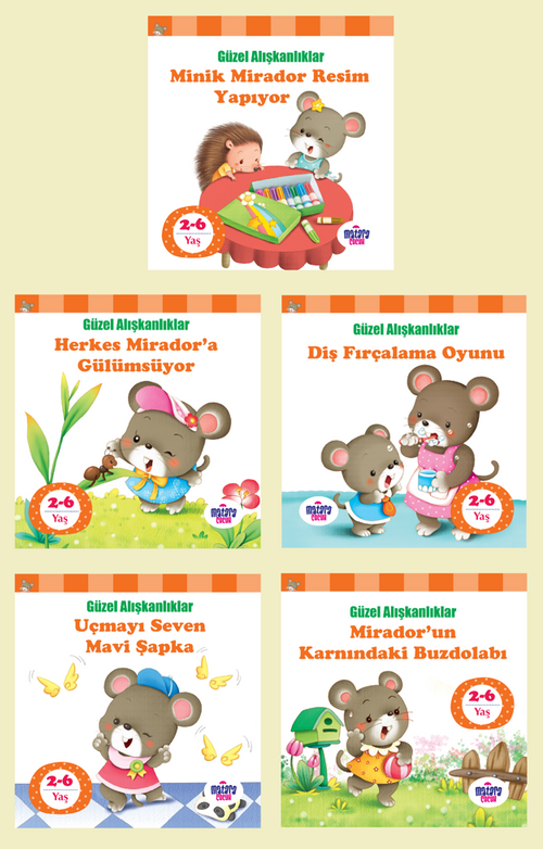 Küçük Mirador Güzel Alışkanlıklar Seti (5 Kitap)