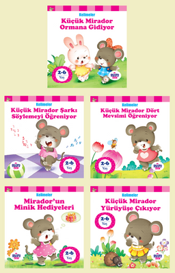 Küçük Mirador Kelimeler Seti (5 Kitap)