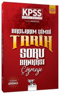 KPSS Başlarım Şimdi Tarih Soru Bankası Çözmeye
