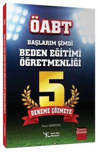 ÖABT Başlarım Şimdi Beden Eğitimi Öğretmenliği 5 Deneme Çözmeye 