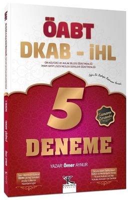 ÖABT Din Kültürü ve Ahlak Bilgisi Öğretmenliği 5 Deneme Çözümlü 
