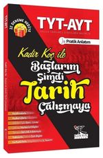 YKS TYT AYT Başlarım Şimdi Tarih Çalışmaya (22 Deneme İlaveli) 