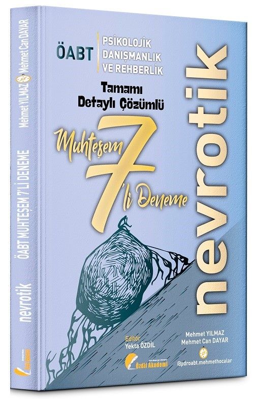 ÖABT Psikolojik Danışmanlık ve Rehberlik Nevrotik 7 Muhteşem Deneme Çözümlü 