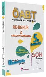 ÖABT Rehberlik Son Prova 5 Deneme Çözümlü 