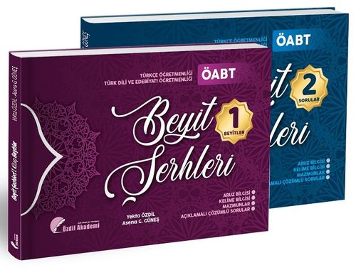 ÖABT Türk Dili Edebiyatı ve Türkçe Beyit Şerhleri Konu Anlatımlı Soru Bankası Seti 