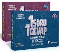 ÖABT Türkçe Öğretmenliği 1 Soru 1 Cevap ile Genel Tekrar Seti