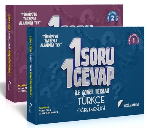 ÖABT Türkçe Öğretmenliği 1 Soru 1 Cevap ile Genel Tekrar Seti