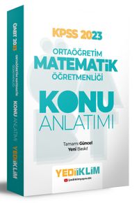 2023 ÖABT Ortaöğretim Matematik Öğretmenliği Konu Anlatımı 