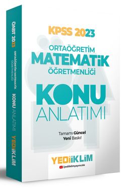 2023 ÖABT Ortaöğretim Matematik Öğretmenliği Konu Anlatımı 