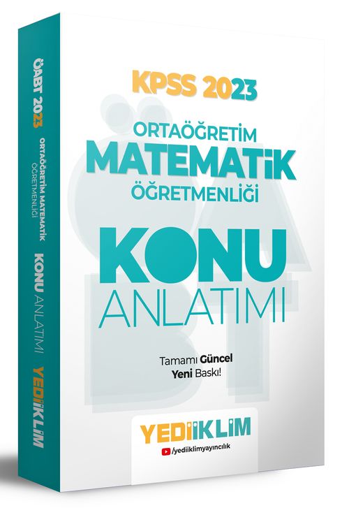 2023 ÖABT Ortaöğretim Matematik Öğretmenliği Konu Anlatımı 