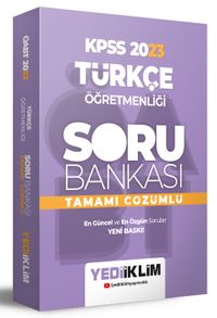 2023 ÖABT Türkçe Öğretmenliği Tamamı Çözümlü Soru Bankası 
