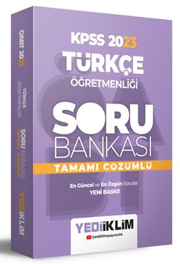 2023 ÖABT Türkçe Öğretmenliği Tamamı Çözümlü Soru Bankası 