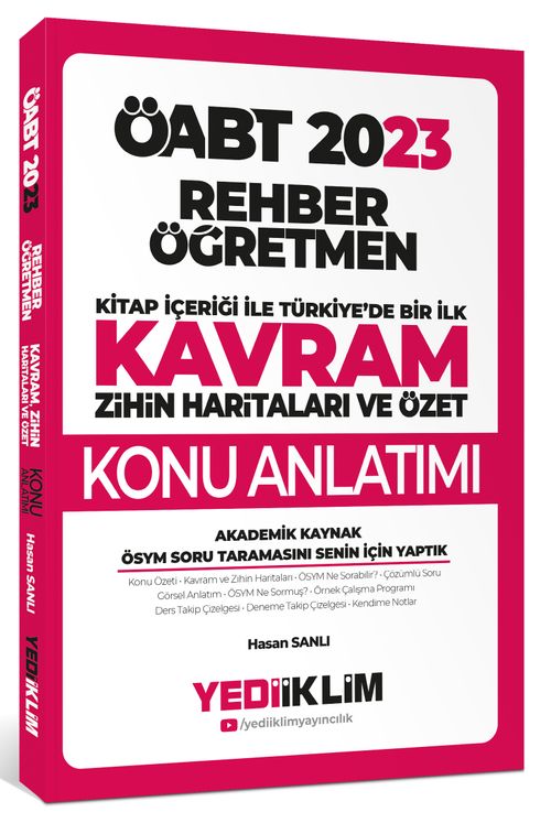 2023 ÖABT Rehber Öğretmen Kavram Haritalarıyla Konu Anlatımı