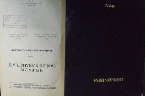 Helenizm Tarihinin Anahatları/2 CİLT (KOD: 4-G-12)