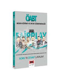 2023 ÖABT Beden Eğitimi ve Spor Öğretmenliği Fairplay Serisi Sorun Cevaplayalım Soru Cevap Kitabı