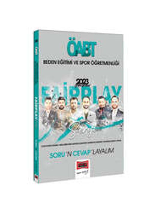 2023 ÖABT Beden Eğitimi ve Spor Öğretmenliği Fairplay Serisi Sorun Cevaplayalım Soru Cevap Kitabı