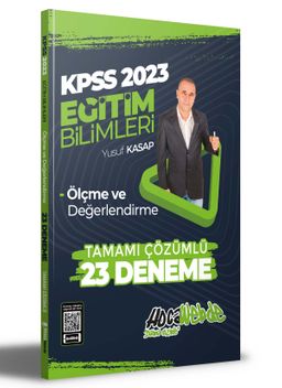2023 KPSS Eğitim Bilimleri Ölçme ve Değerlendirme Tamamı Çözümlü 23 Deneme Sınavı