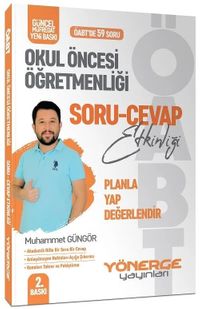 ÖABT Okul Öncesi Öğretmenliği Soru Cevap Etkinliği 