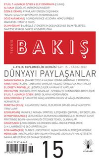 Teorik Bakış 4 Aylık Toplumbilim Dergisi Sayı:15 Aralık 2022