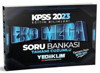 2023 KPSS Eğitim Bilimleri Eko Mega Tamamı Çözümlü Soru Bankası