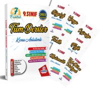 9.Sınıf Tüm Dersler Konu Anlatımlı Fasikül Set