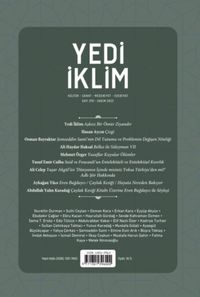 7edi İklim Sayı:392 Kasım Kültür Sanat Medeniyet Edebiyat Dergisi